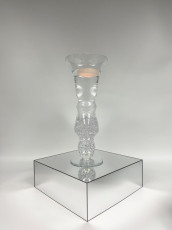 Flared Vase Acrylic Filler/Floating Candle & Mirror Box