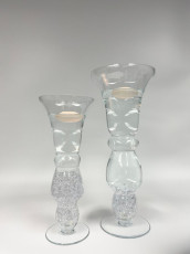 Flared Vase Duo Acrylic Filler/Floating Candles